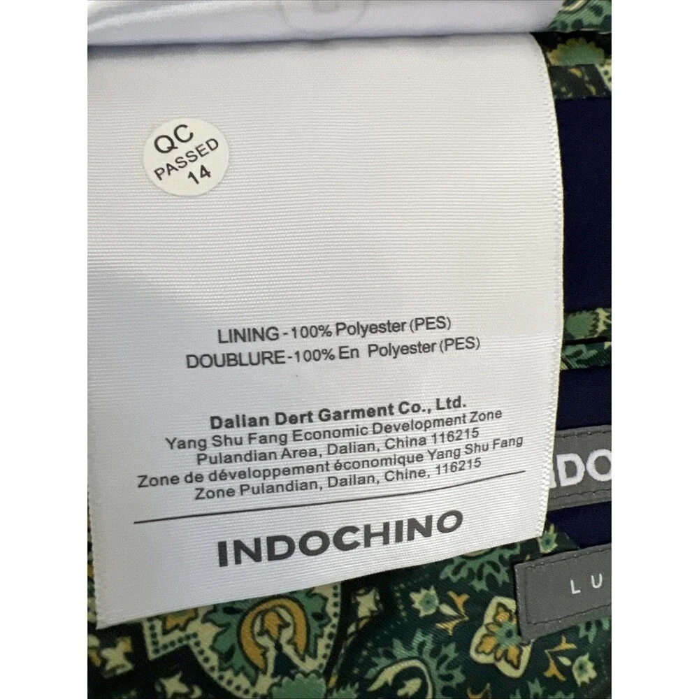 Indochino Sport Coat Mens 38R Chino‎ Newbury Two Button Preppy Blazer